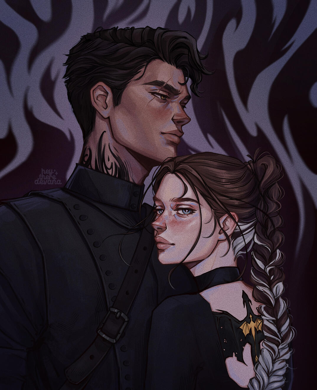 FOURTH WING by Rebecca Yarros - Fanart/ Personal Work